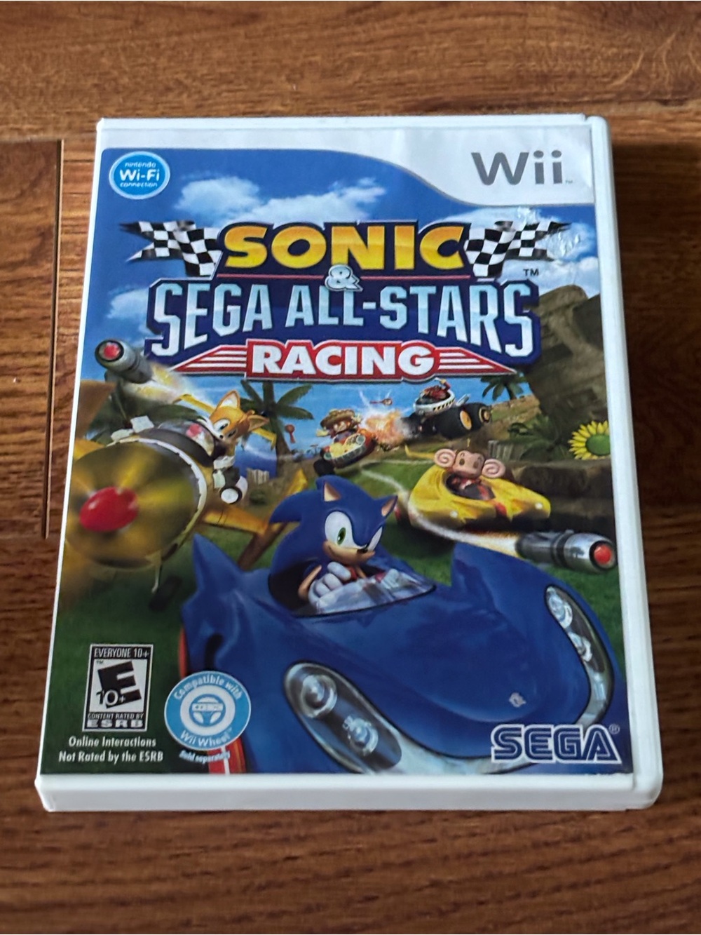 Sonic & Sega All-Stars Racing (Wii)  video game